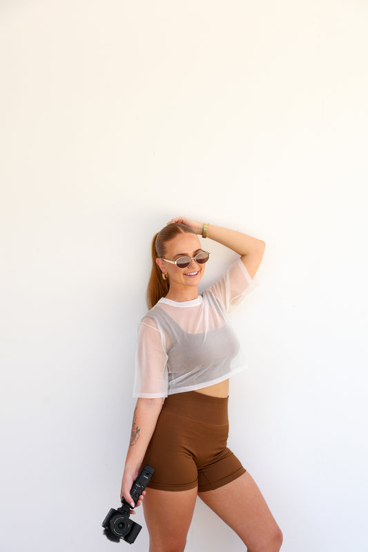 Glow Crop Tee