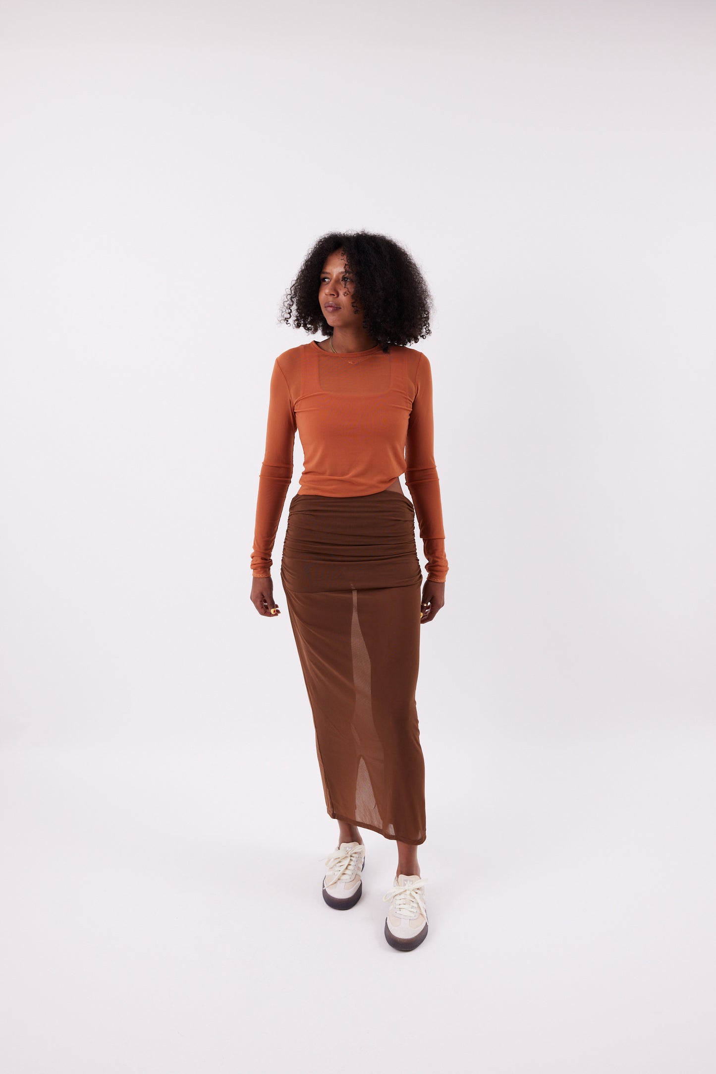 Shade Long Sleeve Ochre