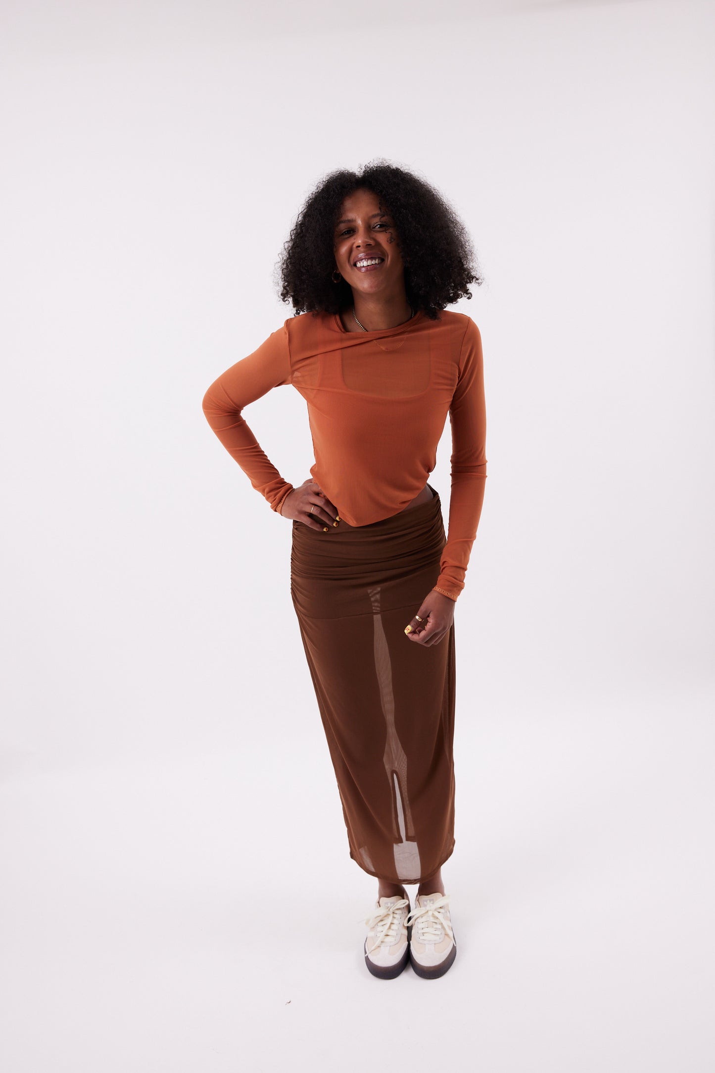 Shade Long Sleeve Ochre