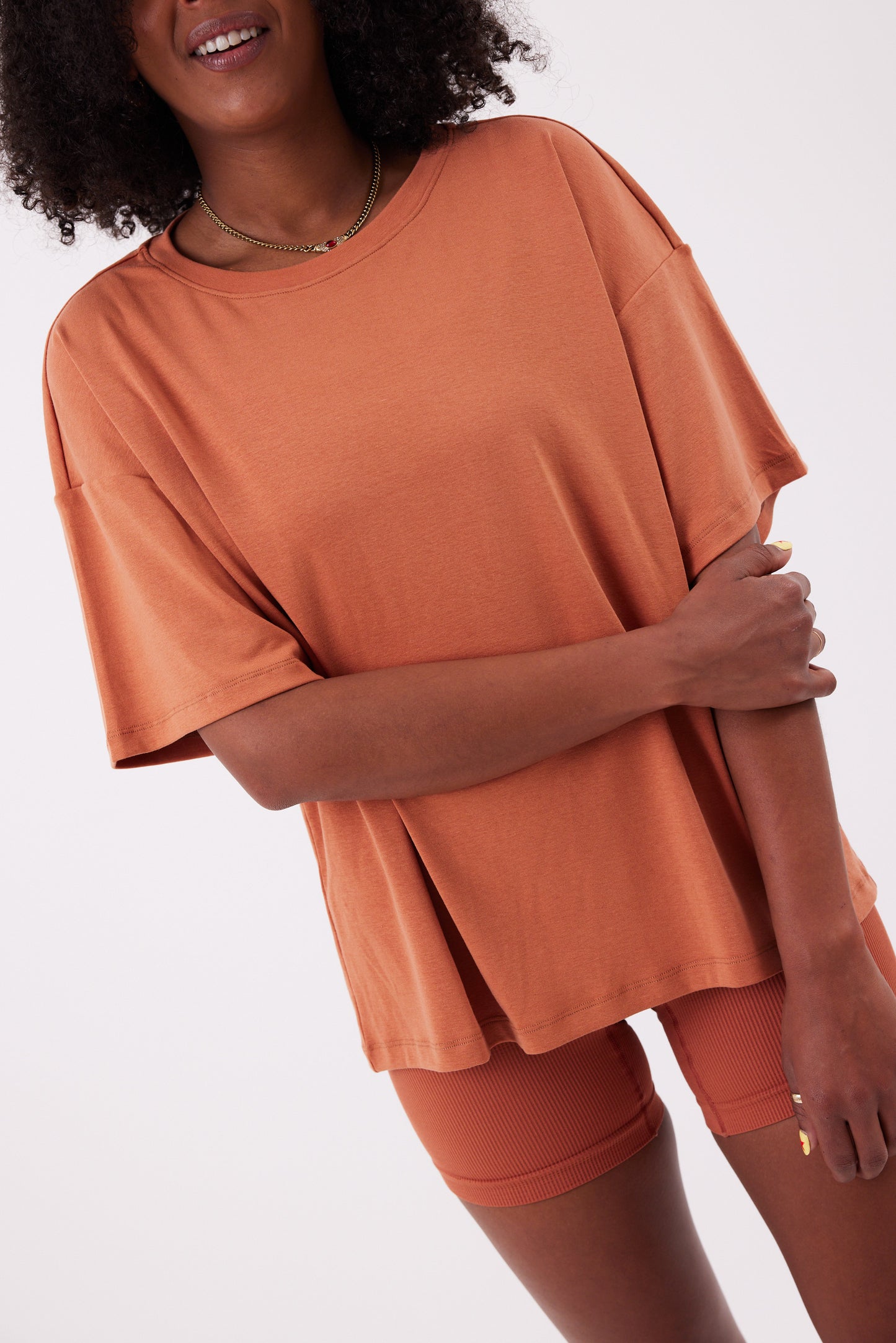 Fold Tee Ochre