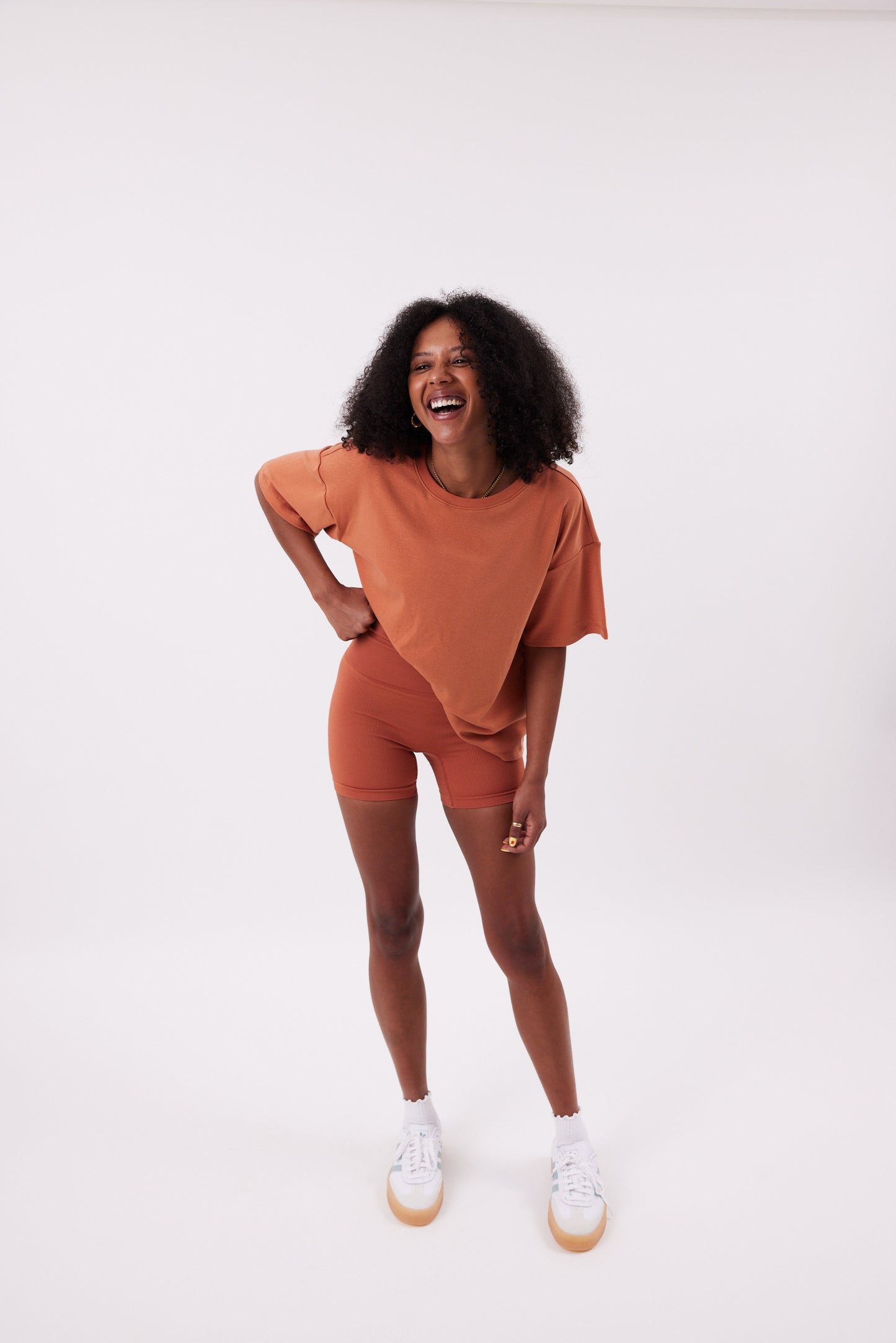 Fold Tee Ochre